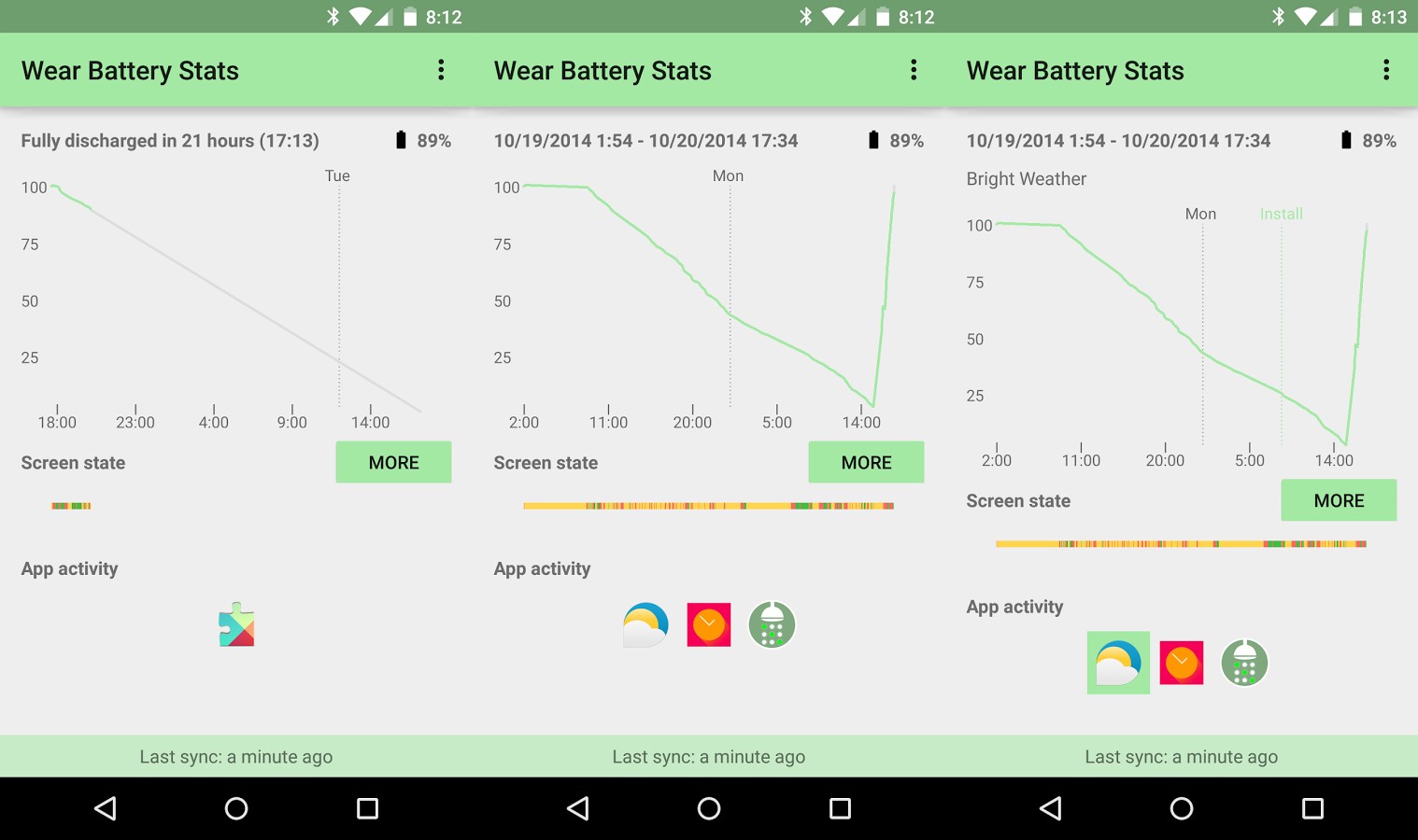 Ver y optimizar el uso de la batería en Android Wear